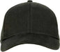 Econscious EC7025 6-Panel Organic Cotton Baseball Cap - Black - Black / One Size Fits Most