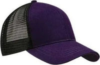 Econscious EC7070 Eco Trucker Organic Recycled Cap Beetroot Black Purple Black / One Size Fits Most