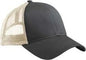 Econscious EC7070 Eco Trucker Organic Recycled Cap - Black Oyster - Black Ivory / One Size Fits Most