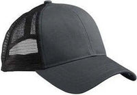 Econscious EC7070 Eco Trucker Organic Recycled Cap Charcoal Black Dark Gray Black / One Size Fits Most
