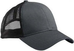 Econscious EC7070 Eco Trucker Organic Recycled Cap - Charcoal Black - Dark Gray Black / One Size Fits Most