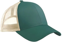 Econscious EC7070 Eco Trucker Organic Recycled Cap Emer Forest Oystr Forest Ivory / One Size Fits Most