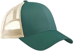 Econscious EC7070 Eco Trucker Organic Recycled Cap Emer Forest Oystr Forest Ivory / One Size Fits Most