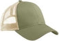 Econscious EC7070 Eco Trucker Organic Recycled Cap Jungle Oyster Olive Ivory / One Size Fits Most