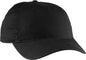 Econscious EC7087 Twill 5-Panel Unstructured Cap - Black - Black / One Size Fits Most