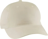 Econscious EC7087 Twill 5 Panel Unstructured Cap Oyster Ivory / One Size Fits Most