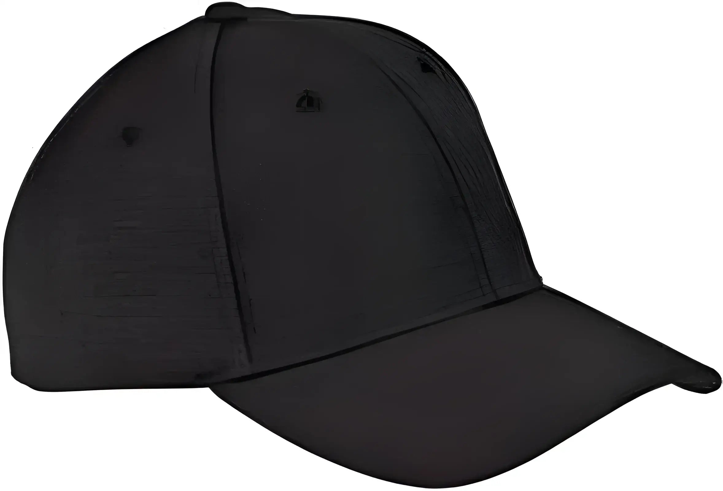 Econscious EC7090 Hemp Baseball Cap Black Black / One Size Fits Most