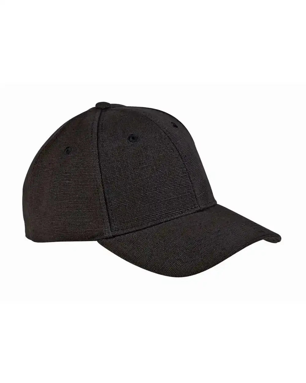 econscious EC7090 Hemp Blend Cap - Black - Black / One Size Fits Most