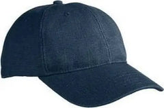Econscious EC7091 Washed Hemp Unstructured Baseball Cap Navy Navy / One Size Fits Most