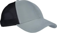 Econscious EC7093 Unisex Hemp Eco Trucker Recycled Polyester Mesh Cap - Charcoal Black - Dark Gray Black / One Size