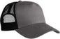 Econscious EC7094 5-Panel Organic Rpet Trucker Cap - Charcoal Black - Dark Gray Black / One Size Fits Most