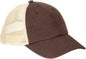 Econscious EC7095 Hemp Washed Soft Mesh Trucker Cap - Earth Oyster - Brown Ivory / One Size Fits Most