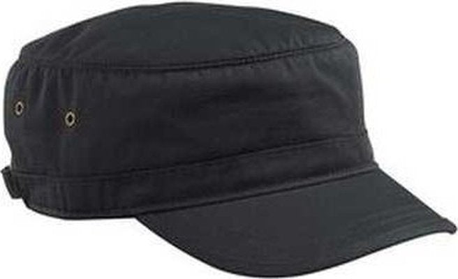 Econscious EC7010 Organic Cotton Twill Corps Hat - Black | HIT a Double