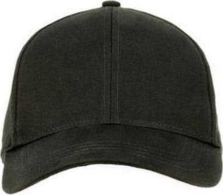 Econscious EC7025 6-Panel Organic Cotton Baseball Cap - Black | HIT a Double