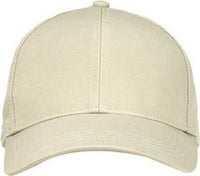 Econscious EC7025 6-Panel Organic Cotton Baseball Cap - Oyster | HIT a Double