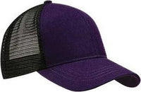 Econscious EC7070 Eco Trucker Organic Recycled Cap - Beetroot Black | HIT a Double