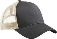 Econscious EC7070 Eco Trucker Organic Recycled Cap - Black Oyster | HIT a Double