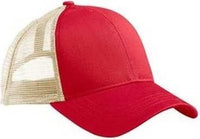 Econscious EC7070 Eco Trucker Organic Recycled Cap - Red Oyster | HIT a Double