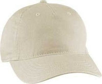 Econscious EC7087 Twill 5-Panel Unstructured Cap - Oyster | HIT a Double