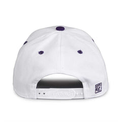 The Game GB2016 White Snapback Cotton Twill Cap - White Purple - HIT a Double - 4