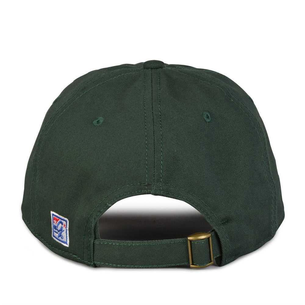 The Game GB210 Classic Relaxed Garment Washed Twill Cap - Dark Green - HIT a Double - 5