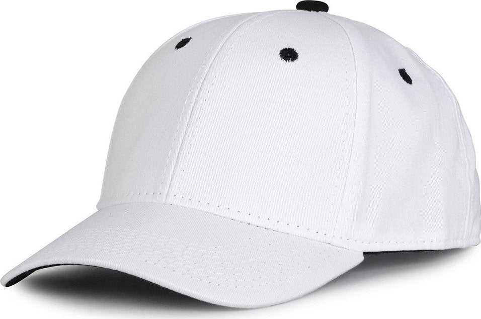 The Game GB2016 White Snapback Cotton Twill Cap - White Black | HIT a Double