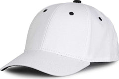 The Game GB2016 White Snapback Cotton Twill Cap - White Black | HIT a Double
