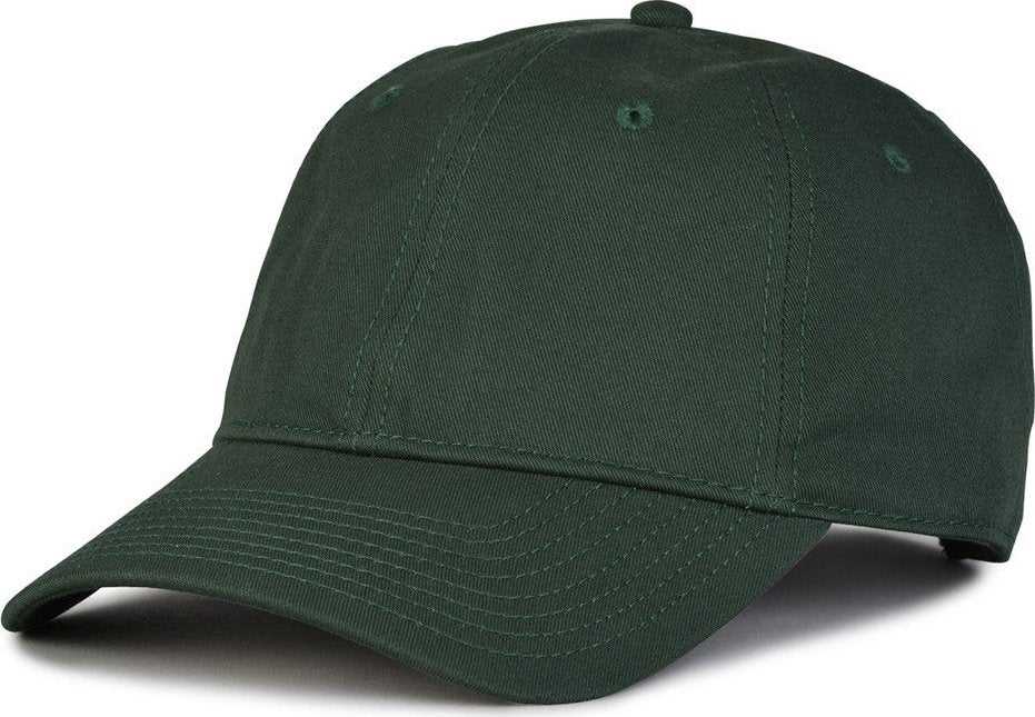 The Game GB210 Classic Relaxed Garment Washed Twill Cap - Dark Green | HIT a Double