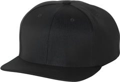 Flexfit 110 Flat Bill Snapback Cap Black Black / 6 7/8’’ 7 1/2’’