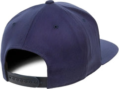 Flexfit 110 Flat Bill Snapback Cap Navy Navy / 6 7/8’’ 7 1/2’’