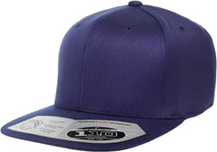 Flexfit 110 Flat Bill Snapback Cap Navy Navy / 6 7/8’’ 7 1/2’’