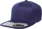 Flexfit 110 Flat Bill Snapback Cap - Navy - Navy / 6 7/8’’ - 7 1/2’’