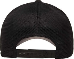 Flexfit 110 Mesh-Back Cap - Black - Black / 6 7/8’’ - 7 1/2’’