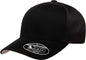 Flexfit 110 Mesh-Back Cap - Black - Black / 6 7/8’’ - 7 1/2’’
