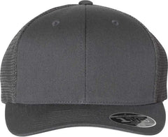 Flexfit 110 Mesh-Back Cap - Charcoal - Dark Gray / 6 7/8’’ - 7 1/2’’