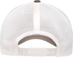 Flexfit 110 Mesh Back Cap Charcoal White Dark Gray White / 6 7/8’’ 7 1/2’’