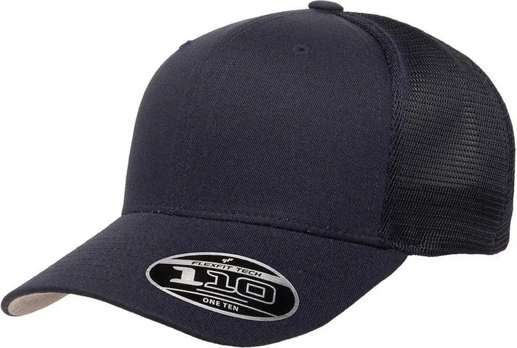 Flexfit 110 Mesh-Back Cap - Navy - Navy / 6 7/8’’ - 7 1/2’’