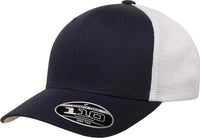 Flexfit 110 Mesh-Back Cap - Navy White - Navy White / 6 7/8’’ - 7 1/2’’