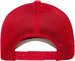 Flexfit 110 Mesh-Back Cap - Red - Red / 6 7/8’’ - 7 1/2’’