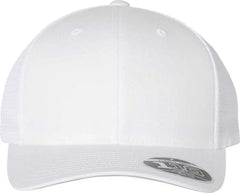 Flexfit 110 Mesh-Back Cap - White - White / 6 7/8’’ - 7 1/2’’