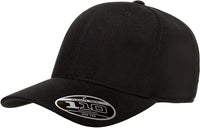Flexfit 110 Mini-Piqu?? Cap - Black - Black / 6 7/8’’ - 7 1/2’’
