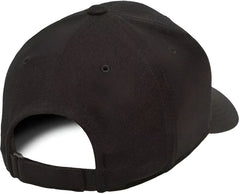 Flexfit 110 Mini-Piqu?? Cap - Black - Black / 6 7/8’’ - 7 1/2’’