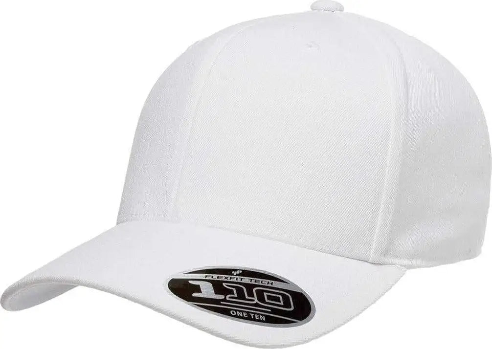 Flexfit 110 Pro-Formance Cap - White - White / 6 7/8’’ - 7 1/2’’
