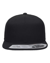 Flexfit 110F 110® Snapback Cap - Black - Black / One Size Fits Most