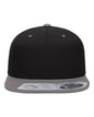 Flexfit 110F 110® Snapback Cap - Black Grey - Black Gray / One Size Fits Most