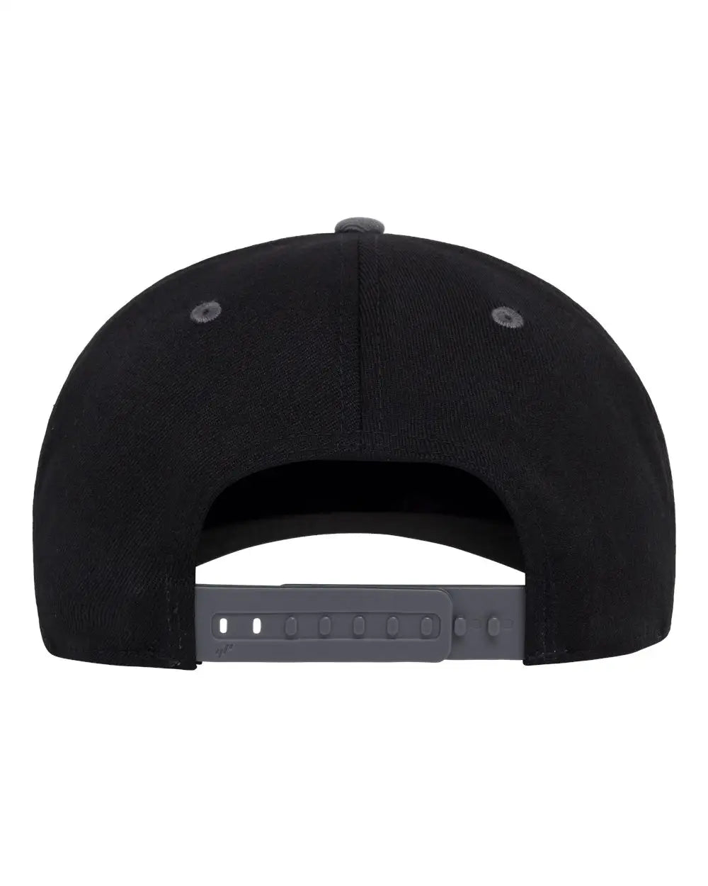 Flexfit 110F 110® Snapback Cap - Black Grey - Black Gray / One Size Fits Most