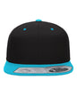 Flexfit 110F 110® Snapback Cap - Black Teal - Black Teal / One Size Fits Most