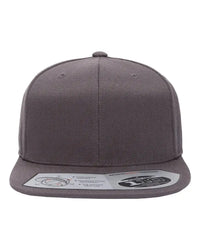 Flexfit 110F 110® Snapback Cap - Dark Grey - Dark Gray / One Size Fits Most