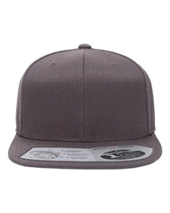 Flexfit 110F 110® Snapback Cap - Dark Grey - Dark Gray / One Size Fits Most