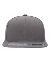 Flexfit 110F 110® Snapback Cap - Grey - Gray / One Size Fits Most